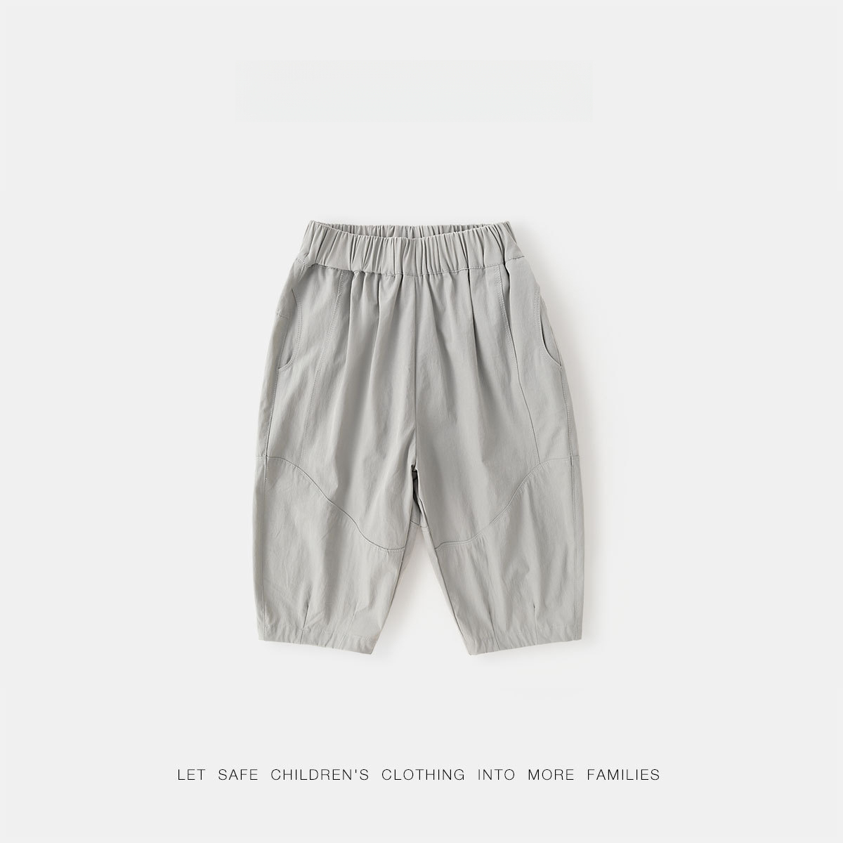 兒童工裝褲九分褲