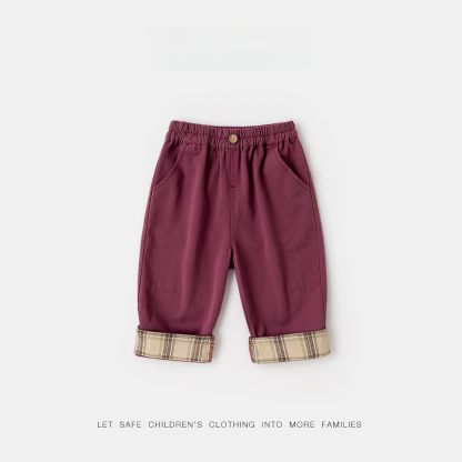 全棉男童秋季長褲