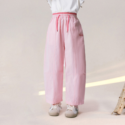 春季女童多巴胺闊腿褲