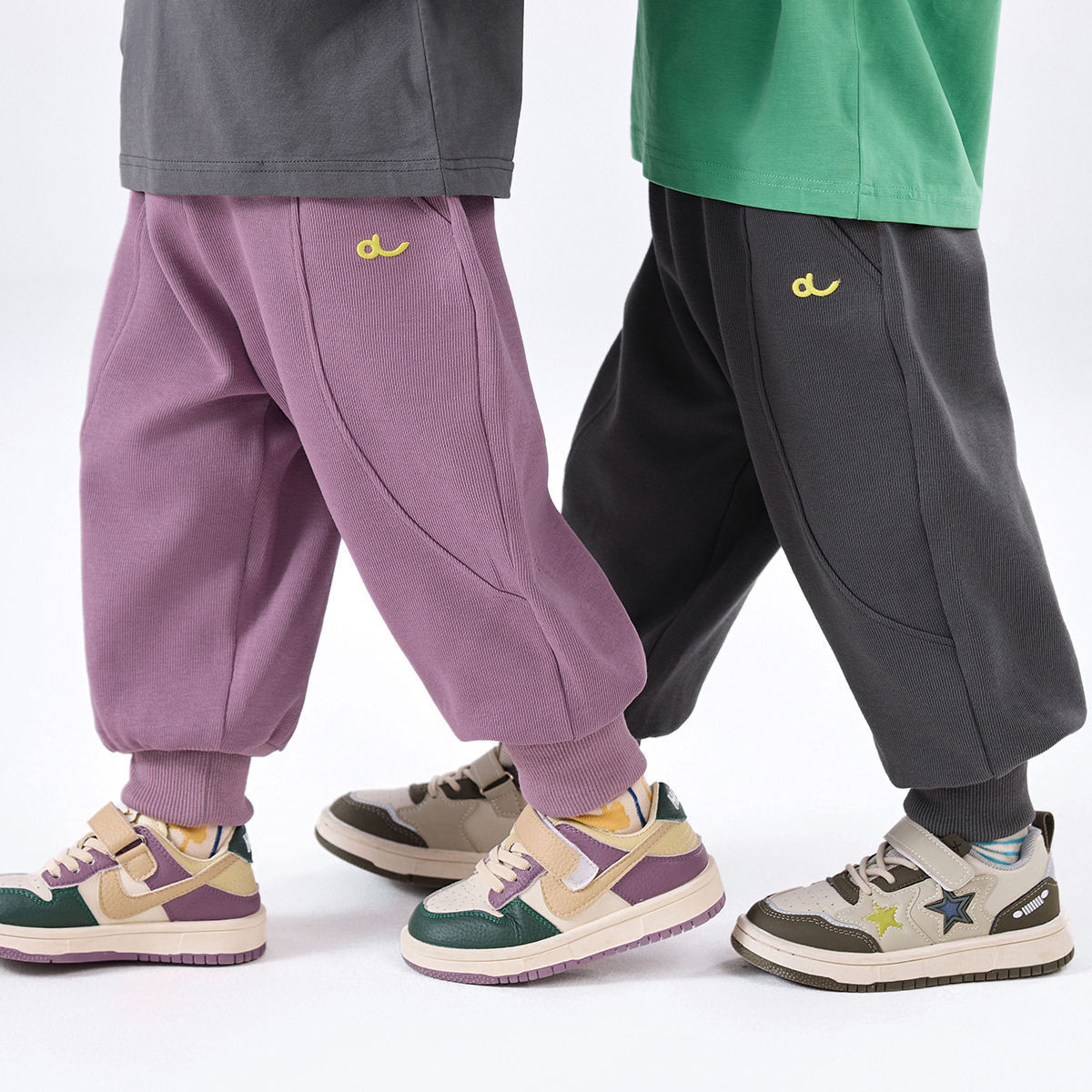 兒童運動褲春裝休閑褲