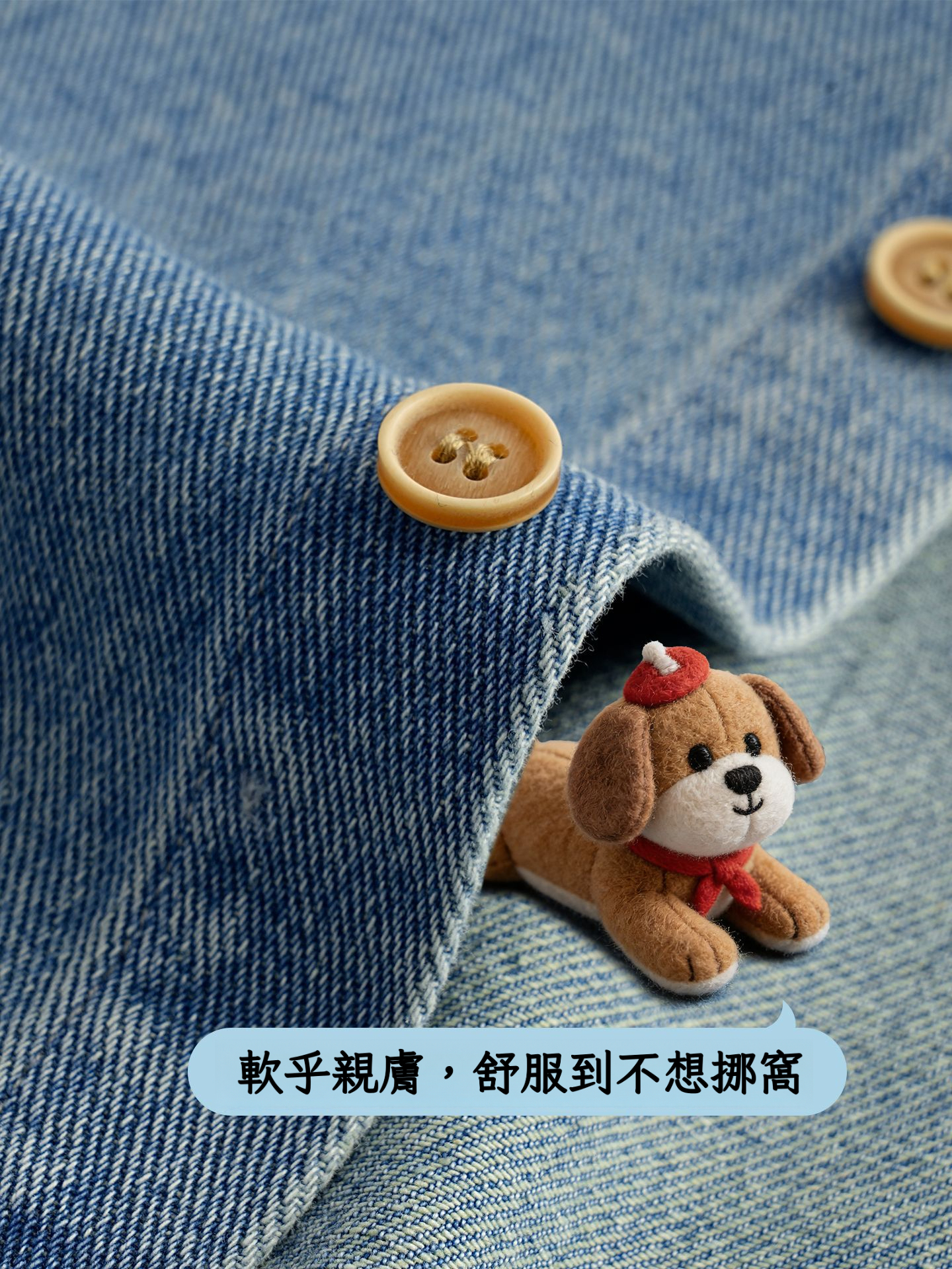 女童春秋款軟牛仔刺繡襯衫