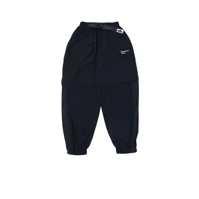 男童春季可拆卸戶外運動透氣長褲