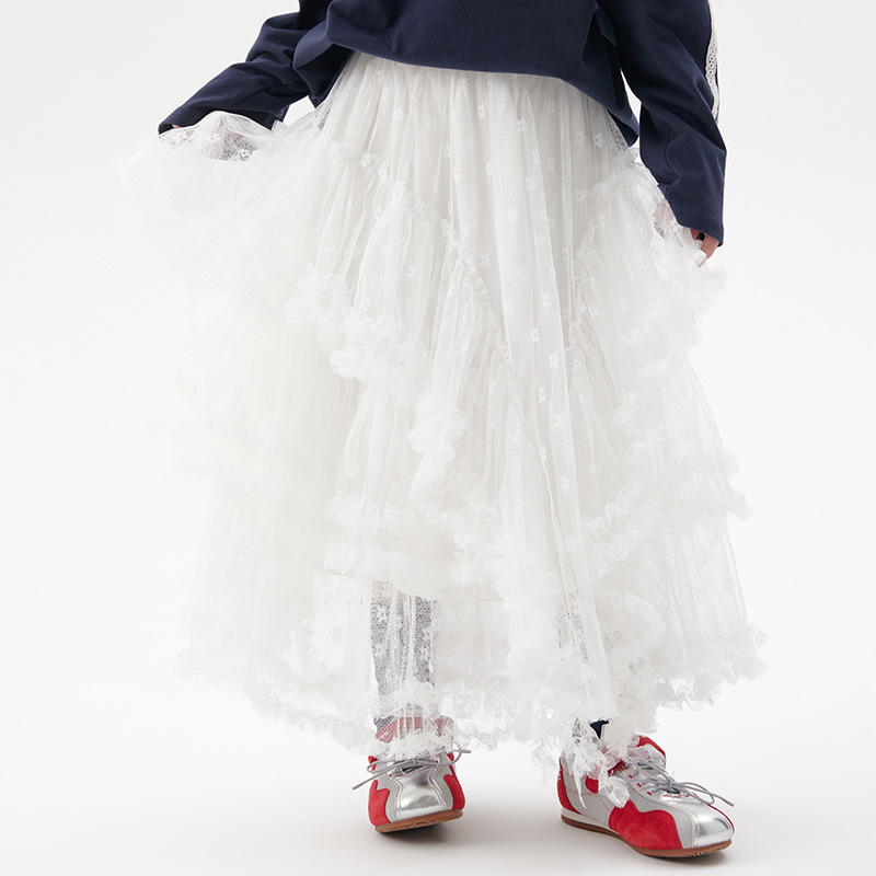 女童可愛洋氣春秋紗裙