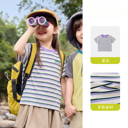 夏季兒童純棉短袖T恤