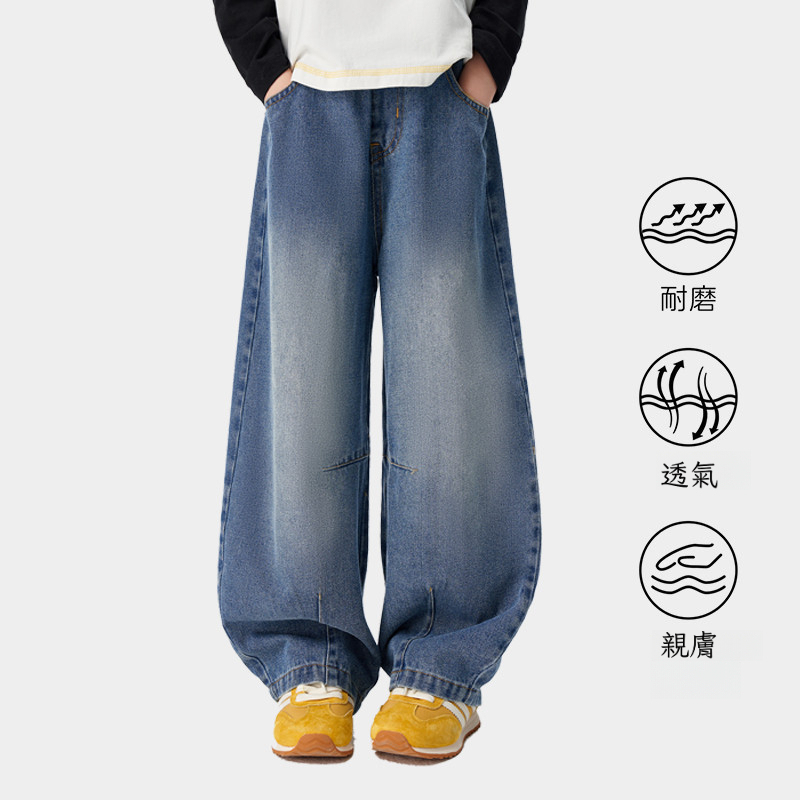 春季女童美式復古軟夾克親子外套