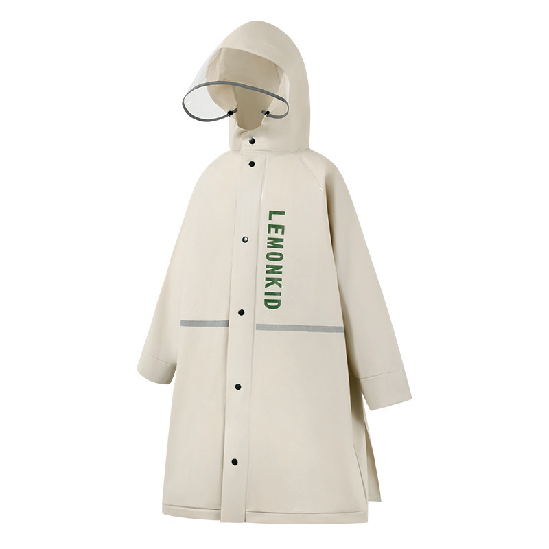 兒童專用帶書包位雨衣