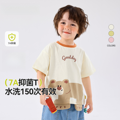 立體卡通兒童短袖T恤