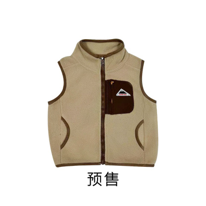 兒童搖粒絨馬甲