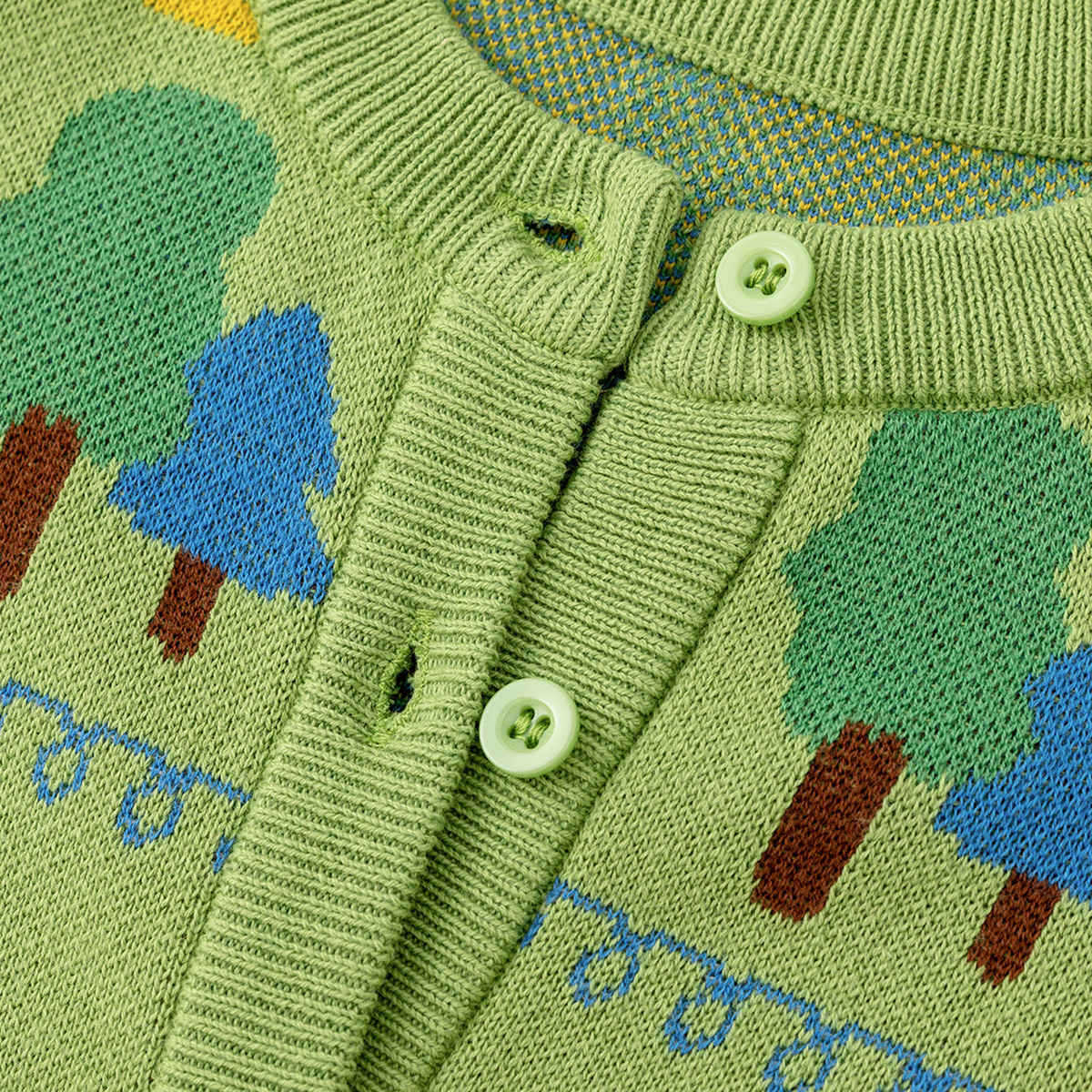 兒童春季針織開衫外套