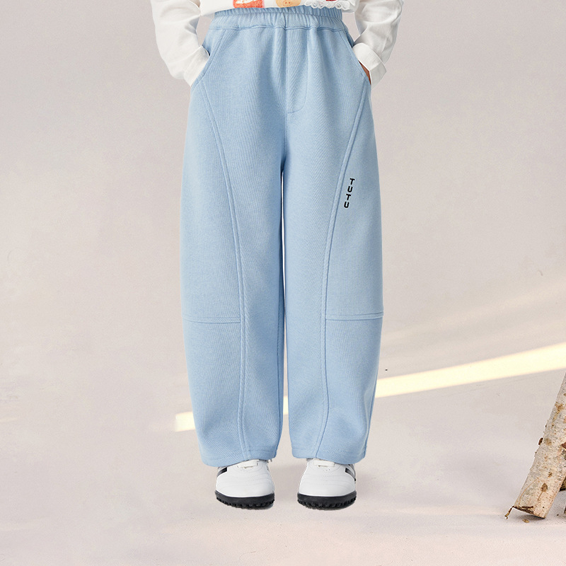 春秋款兒童長袖圓領上衣打底衫