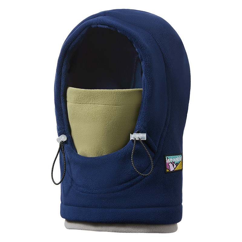 兒童帽子口罩圍巾一體保暖套裝