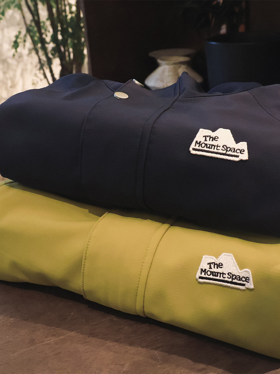 男童抗風一體絨保暖衝鋒衣