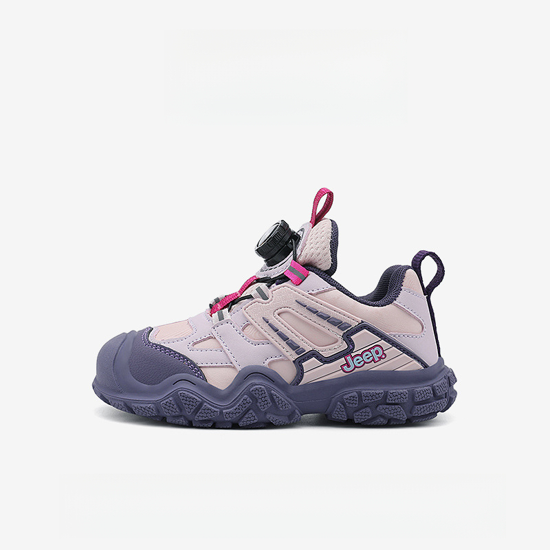女童夏季輕便透氣防滑登山運動鞋