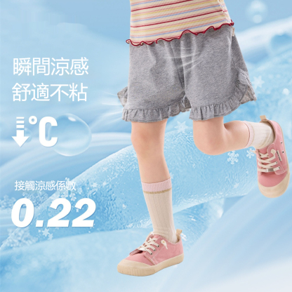 女童夏季木耳邊輕薄可愛短褲