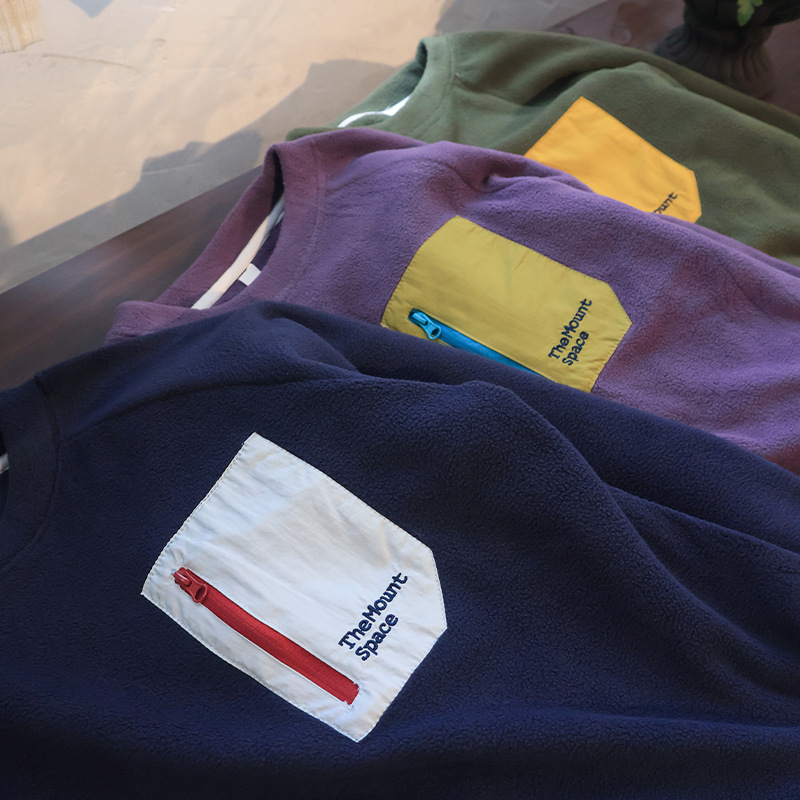 秋季男童搖粒絨衛衣