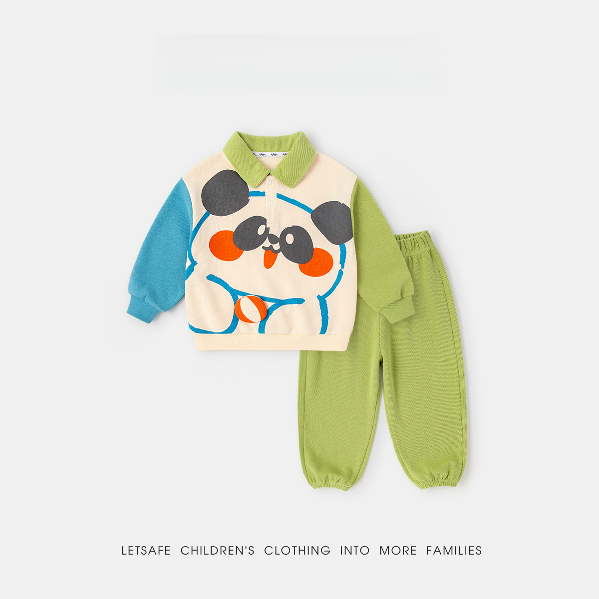 春季兒童polo套裝