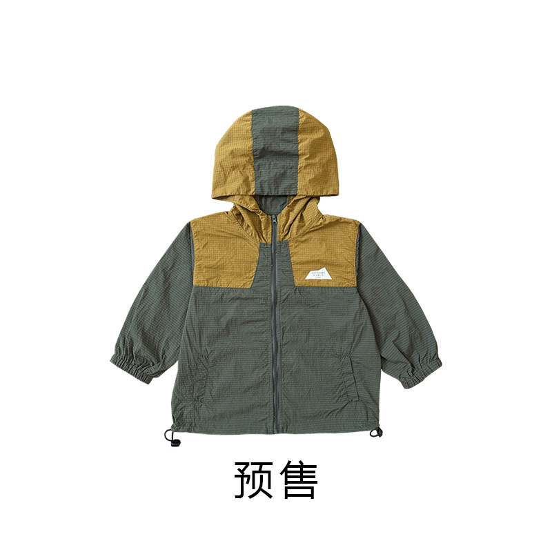 兒童衝鋒衣2025春季新款戶外軟殼外套防風防水