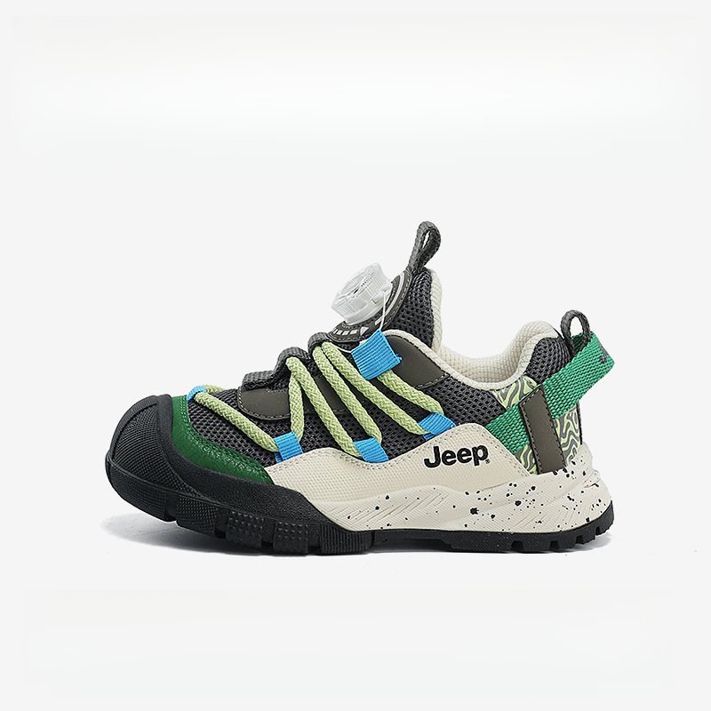 兒童秋季軟底防滑網面運動鞋