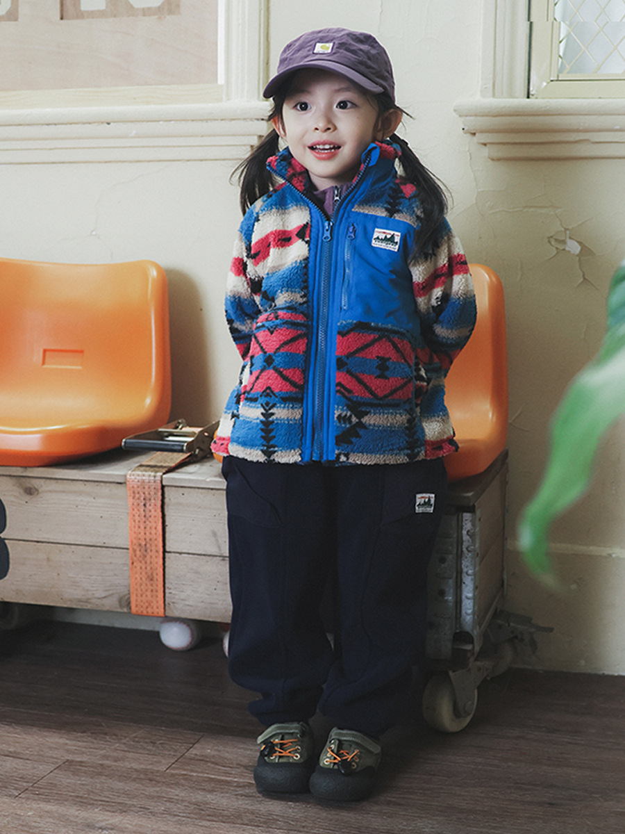 冬季兒童加絨加厚衛褲