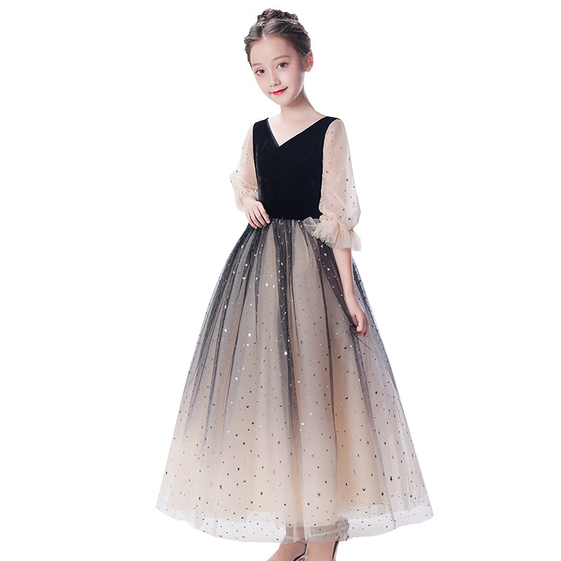 女童鋼琴演出服