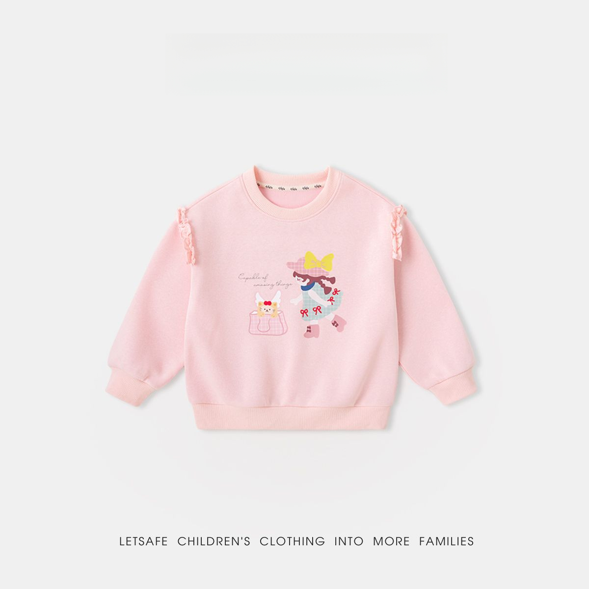 春季女童甜美童話衛衣