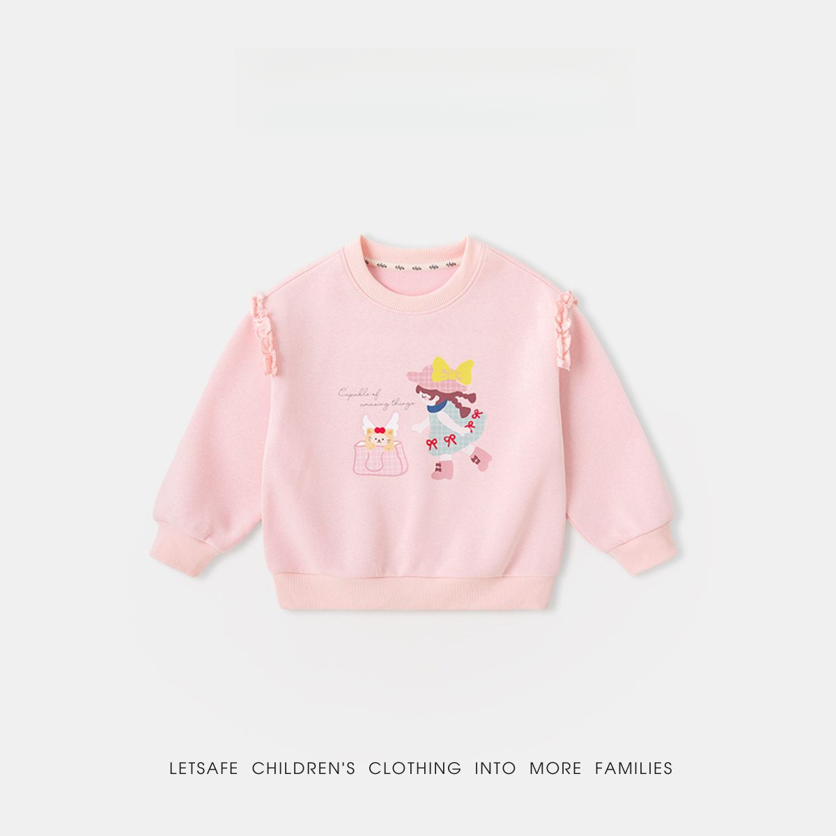 春季女童甜美童話衛衣