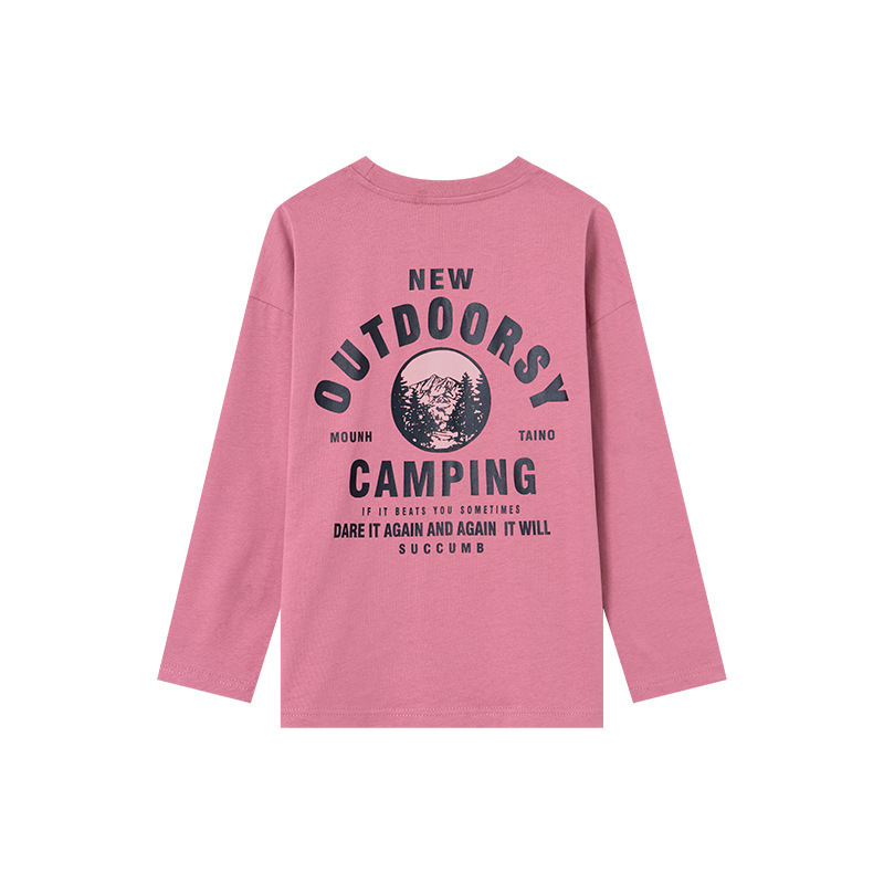 男童春季純棉長袖T恤