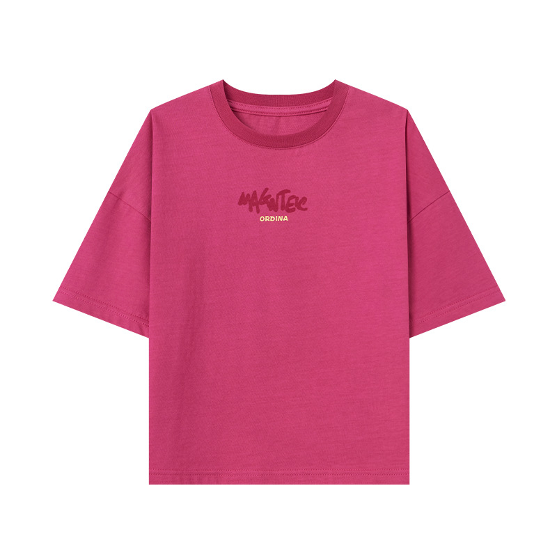 男童撞色字母塗鴉短袖T恤