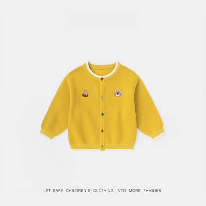 兒童秋款毛衣外套