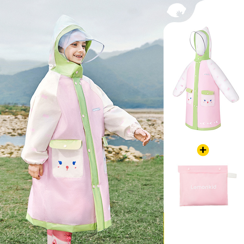 兒童帶書包位雨衣