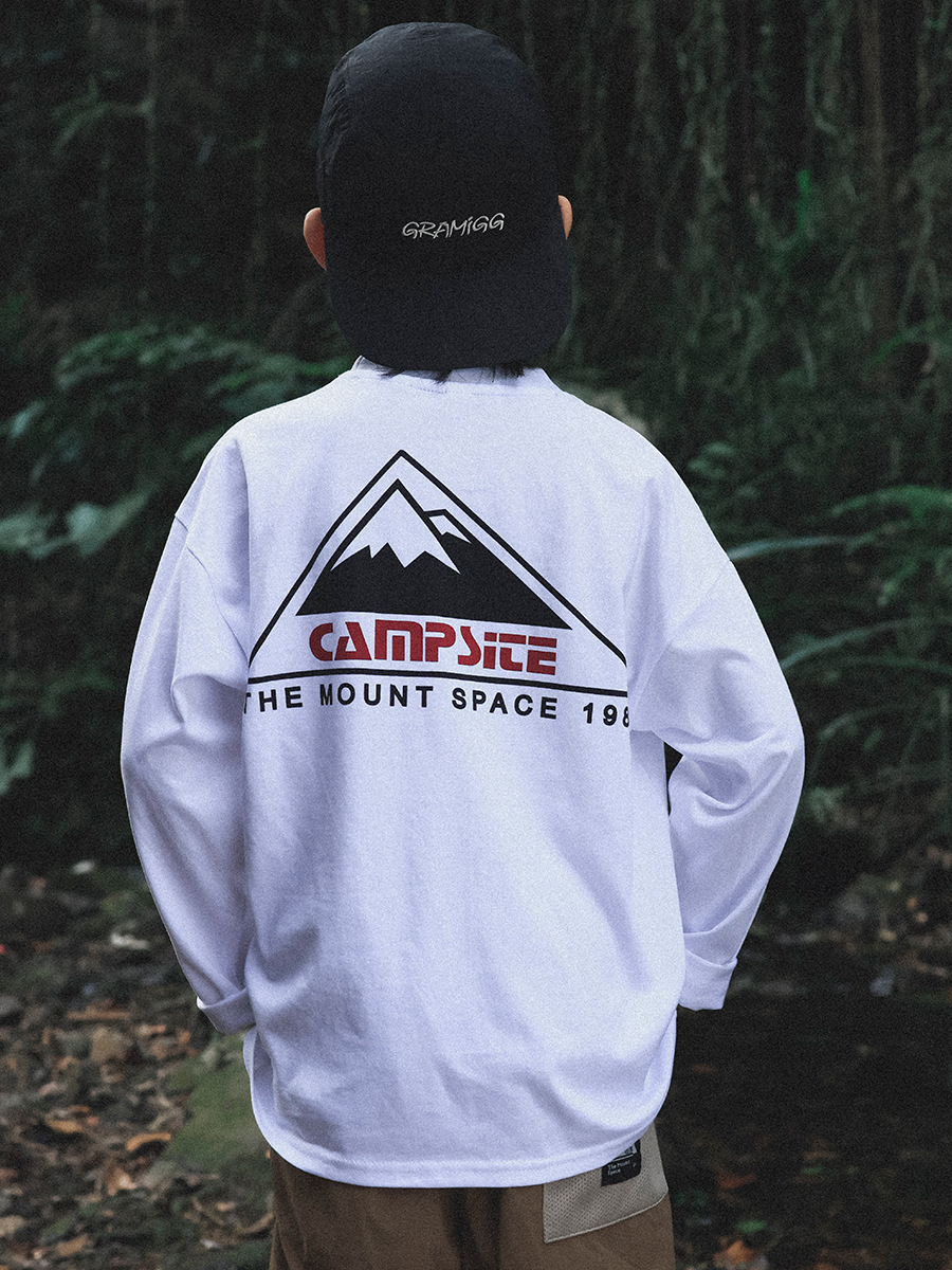 男童春季戶外運動吸濕排汗長袖T恤打底衫