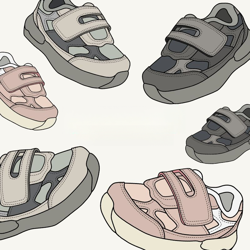 兒童春秋休閒運動老爹鞋