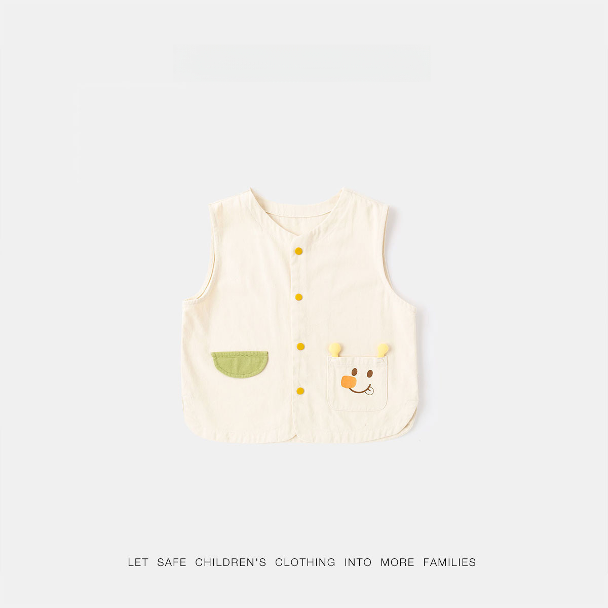 兒童春日元氣馬甲