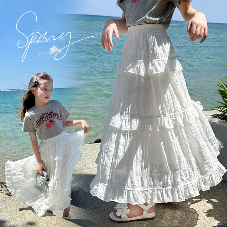 女童春夏仙女蛋糕裙