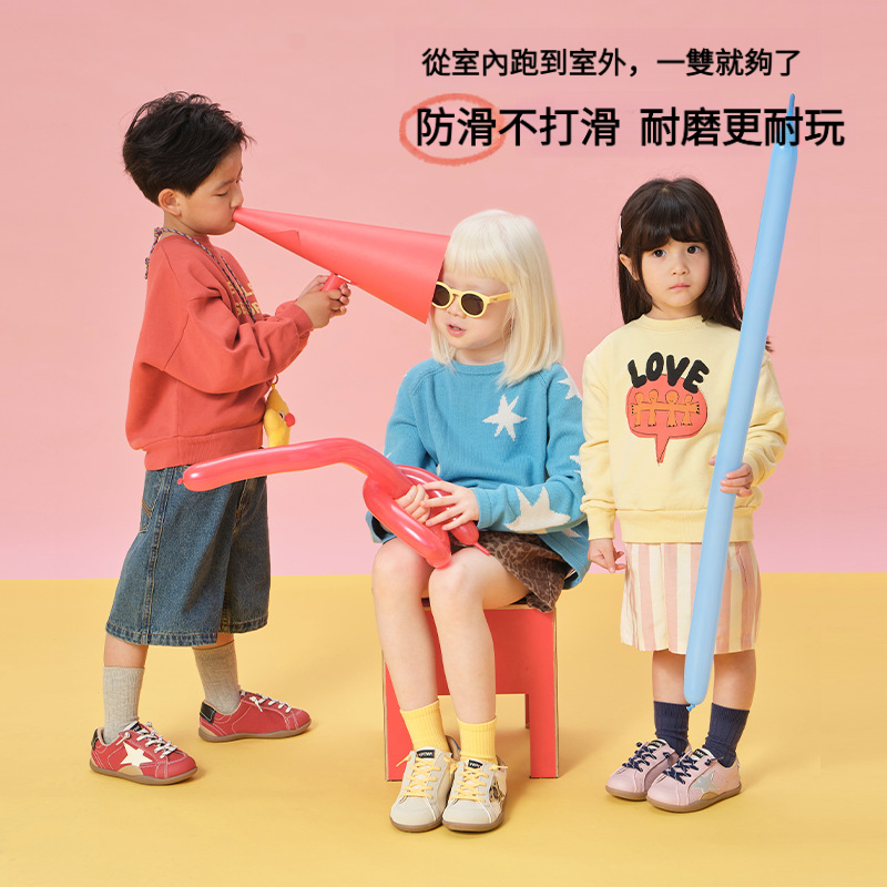 兒童春季軟底阿甘鞋運動鞋