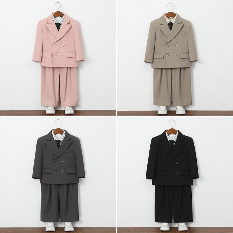 兒童春秋帥氣西服外套