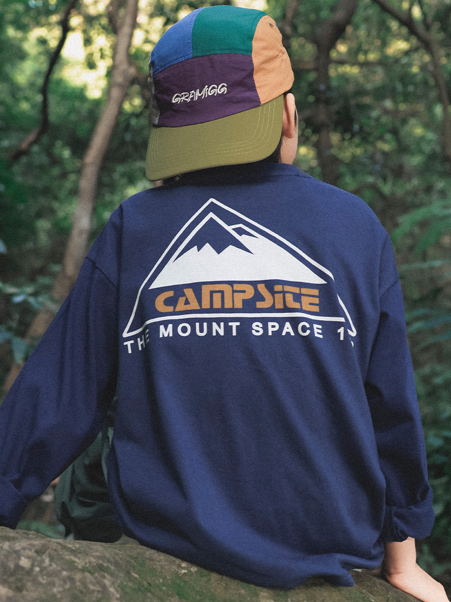 男童春季戶外運動吸濕排汗長袖T恤打底衫