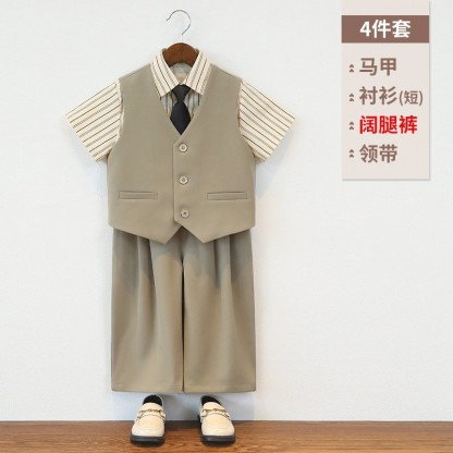 兒童春秋帥氣西服外套