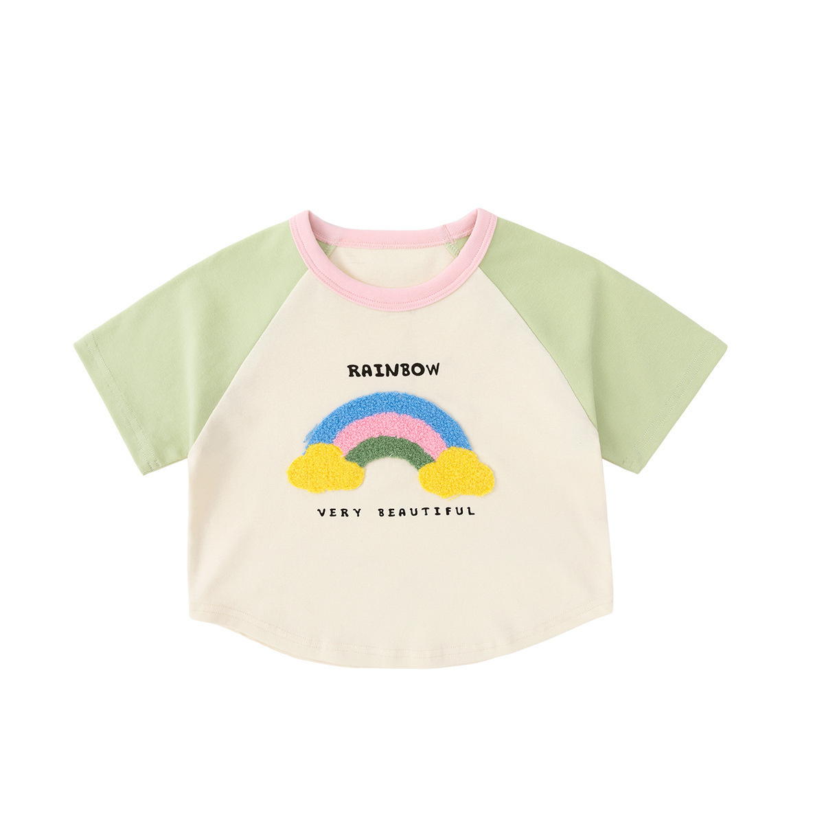 女童甜美短袖T恤