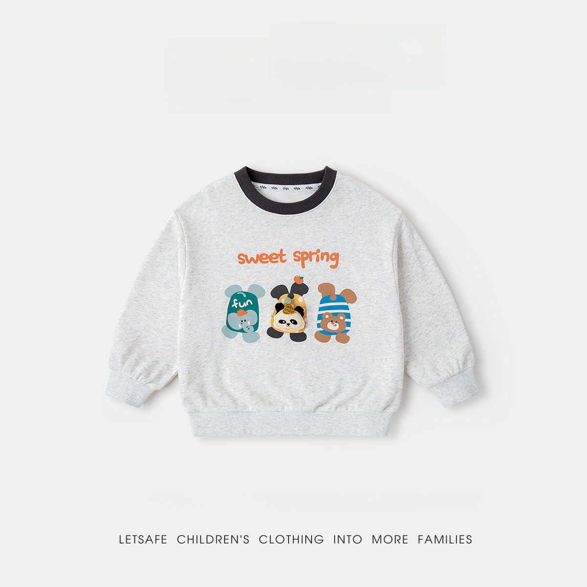 兒童春季立體卡通軟衛衣