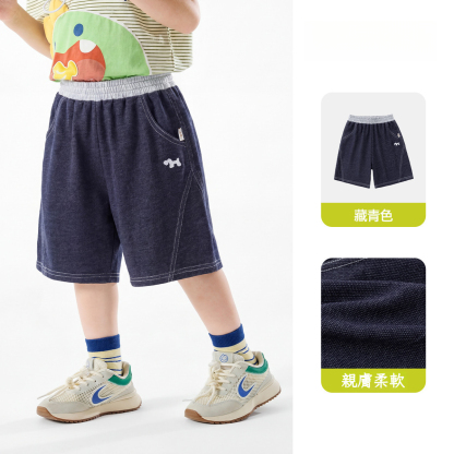兒童夏季輕薄五分褲
