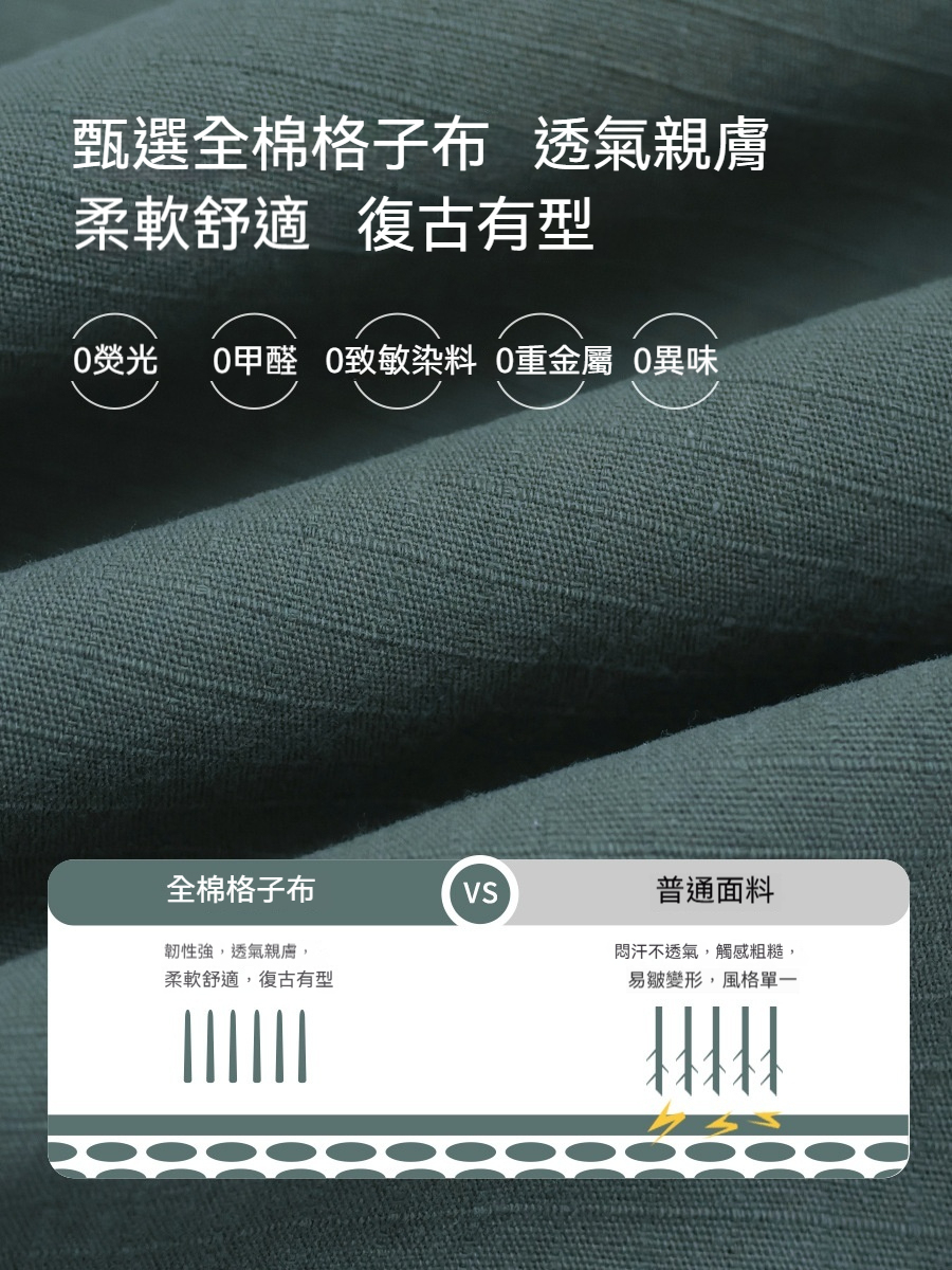 男童春季工裝耐磨寬鬆褶皺直筒長褲