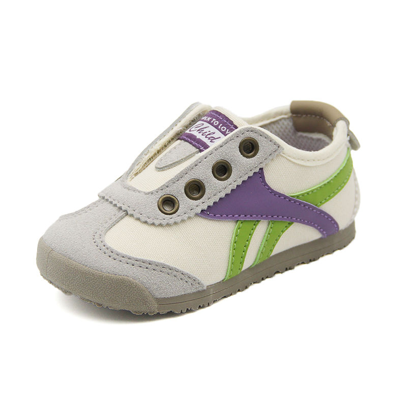 兒童春季新款兒童軟底運動鞋帆布鞋