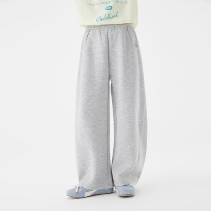 春秋女童運動彎刀褲