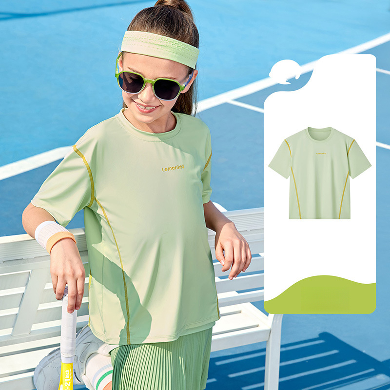 兒童速乾防曬短袖T恤