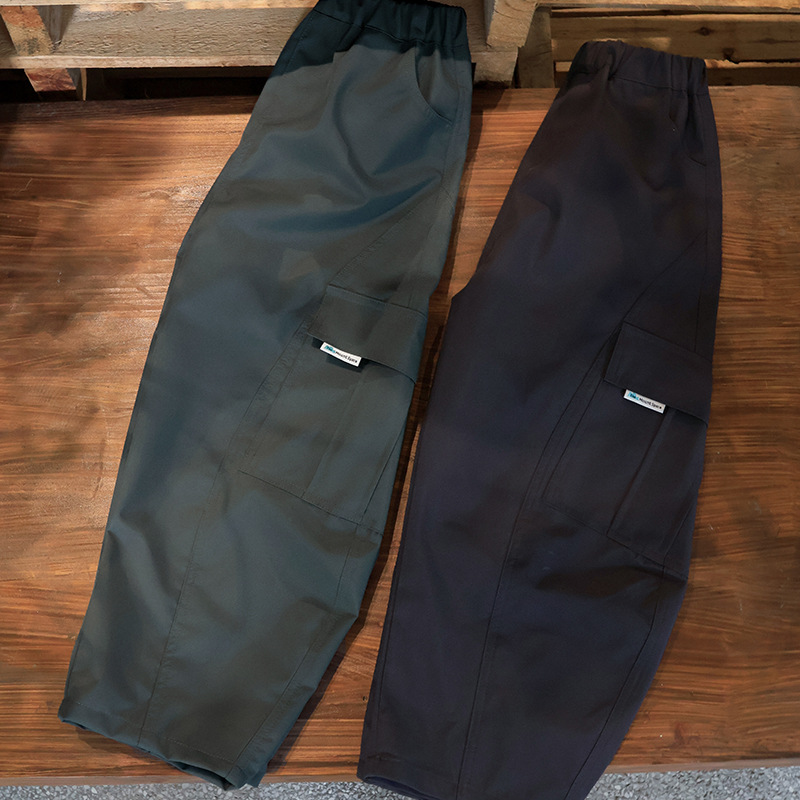 秋季男童防風防潑水彎刀褲