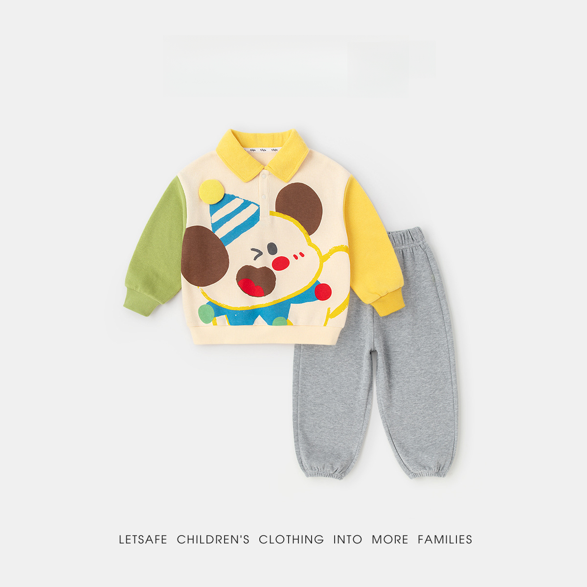 春季兒童polo套裝