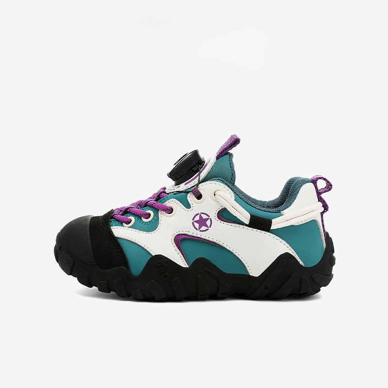 女大童旋轉紐跑步運動鞋