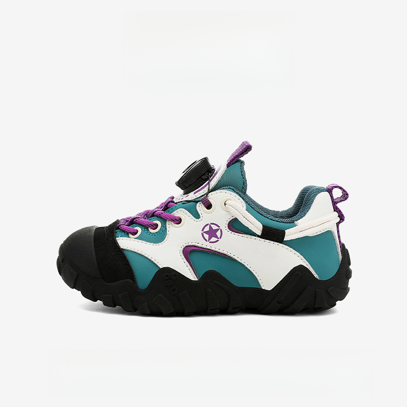 女大童旋轉紐跑步運動鞋