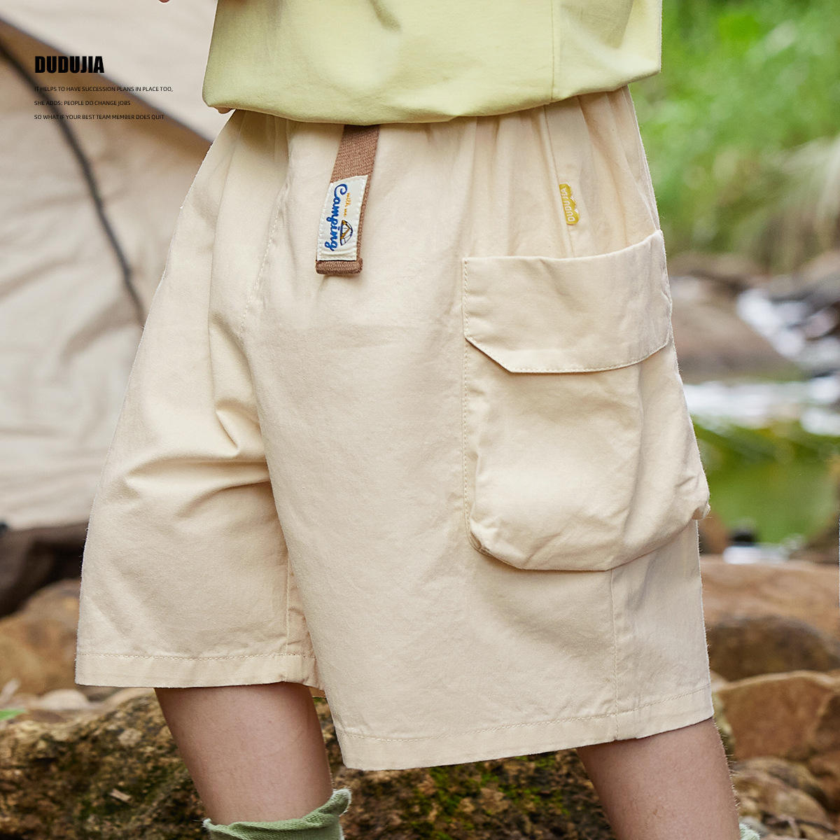 兒童春夏工裝短褲